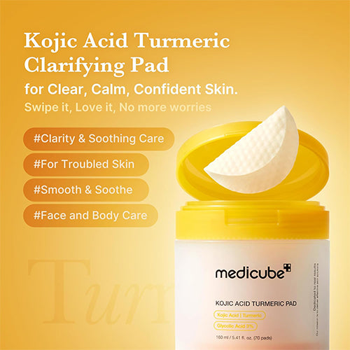 medicube Kojic Acid Turmeric Pad 160ml/70ea