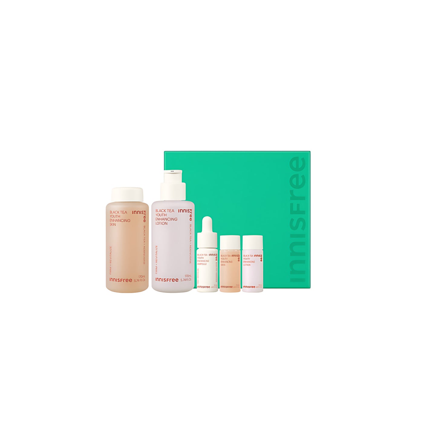 Innisfree Black Tea Youth Enhancing Skincare Set