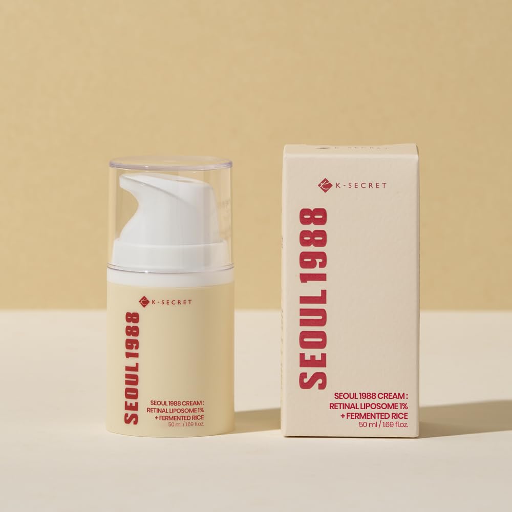 K-SECRET SEOUL 1988 Cream : Retinal Liposome 1% + Fermented Rice 50ml