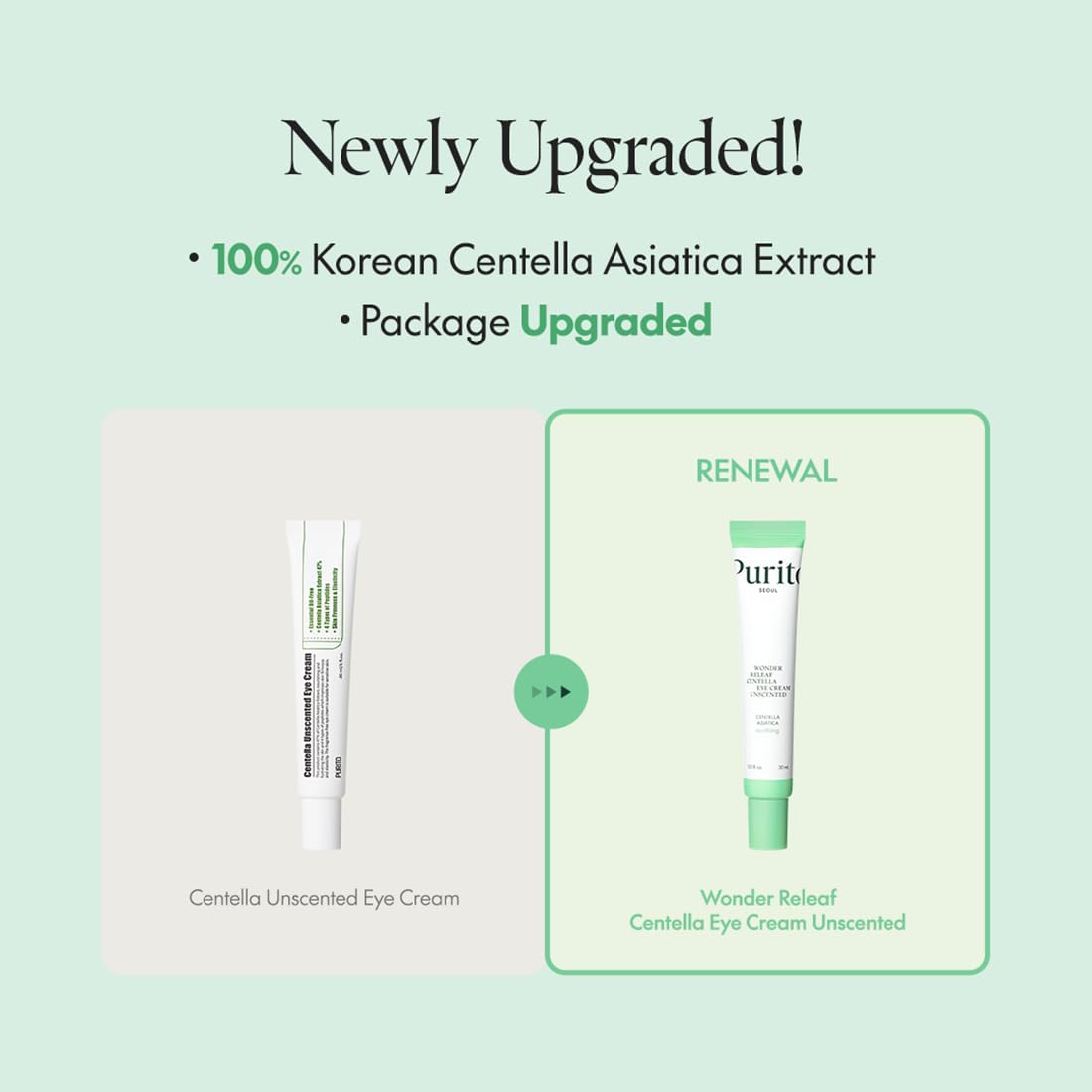 [PURITO SEOUL] Wonder Releaf Centella Eye Cream Unscented 30ml