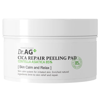 Dr.AG+ Cica Repair Peeling Pad 40p + Moist Derma Cica Repair Cream 50ml SET