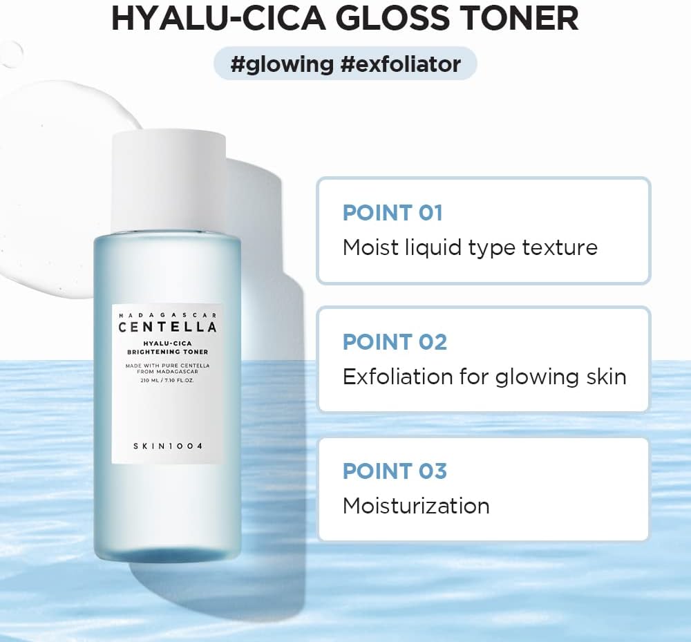 SKIN1004 Madagascar Centella Hyalu-Cica Brightening Toner 210ml