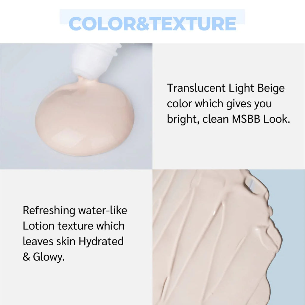 numbuzin No.1 Pure Glass Clean Tone Up SPF50+ PA++++ 50ml