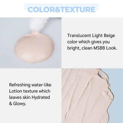 numbuzin No.1 Pure Glass Clean Tone Up SPF50+ PA++++ 50ml