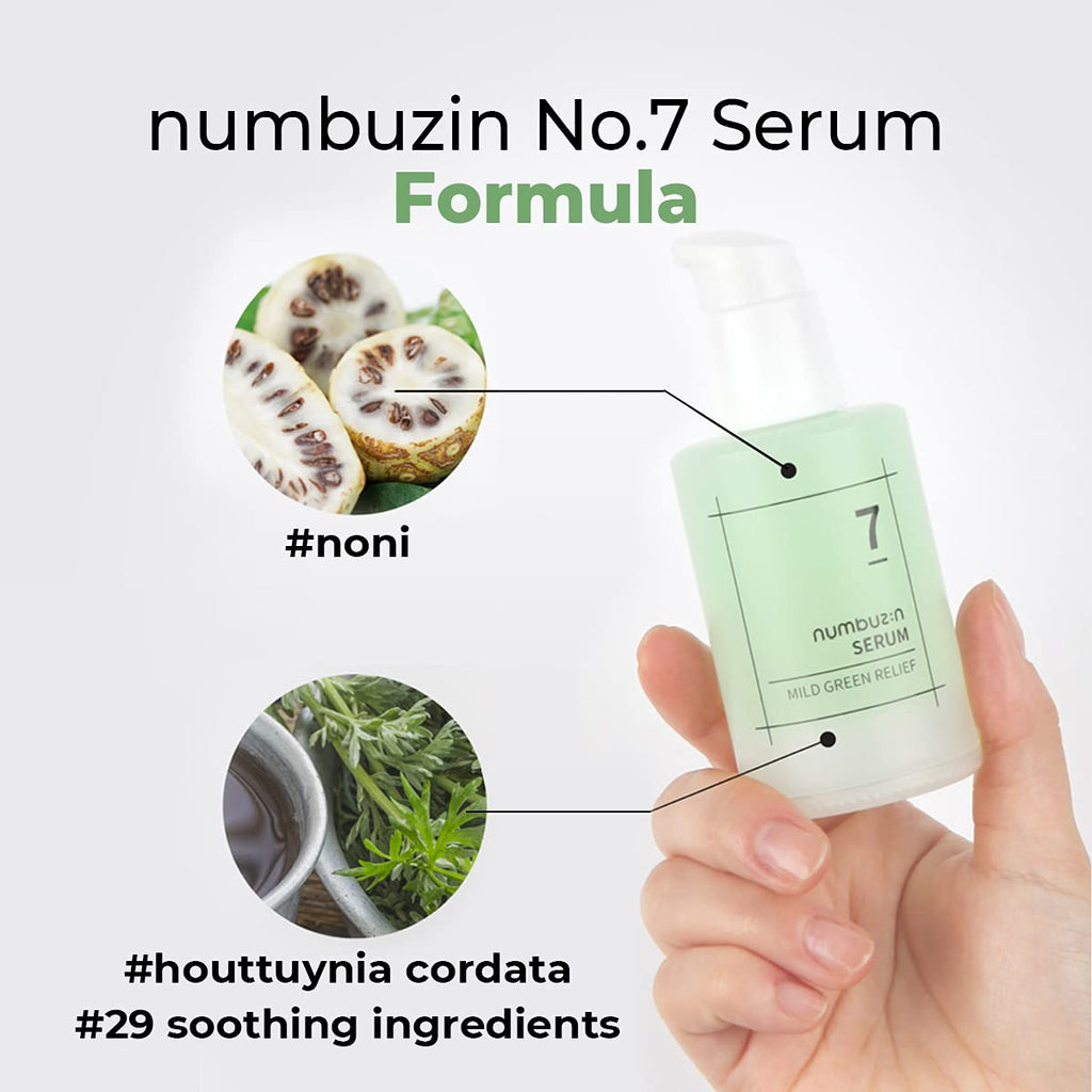 numbuzin No.7 Mild Green Soothing Serum 50ml