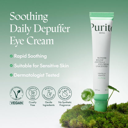 [PURITO SEOUL] Wonder Releaf Centella Eye Cream Unscented 30ml