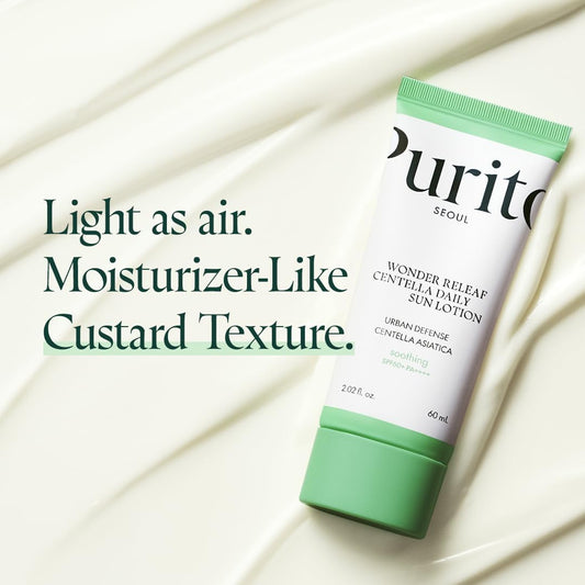 [PURITO SEOUL] Wonder Releaf Centella Daily Sun Lotion SPF50+ PA++++ 60ml