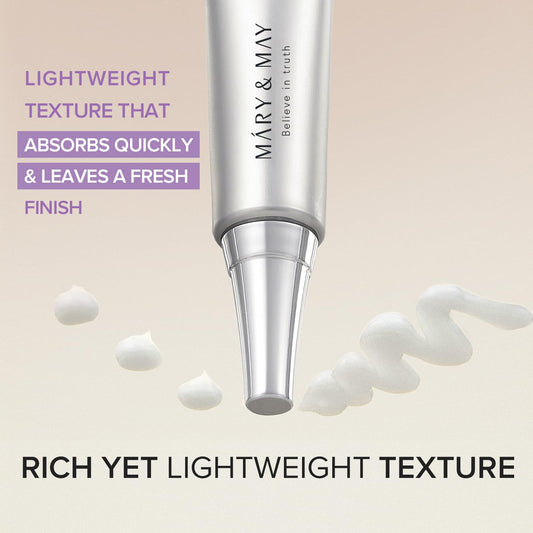 [MARY & MAY] Tranexamic Acid+Glutathion Eye Cream 30g