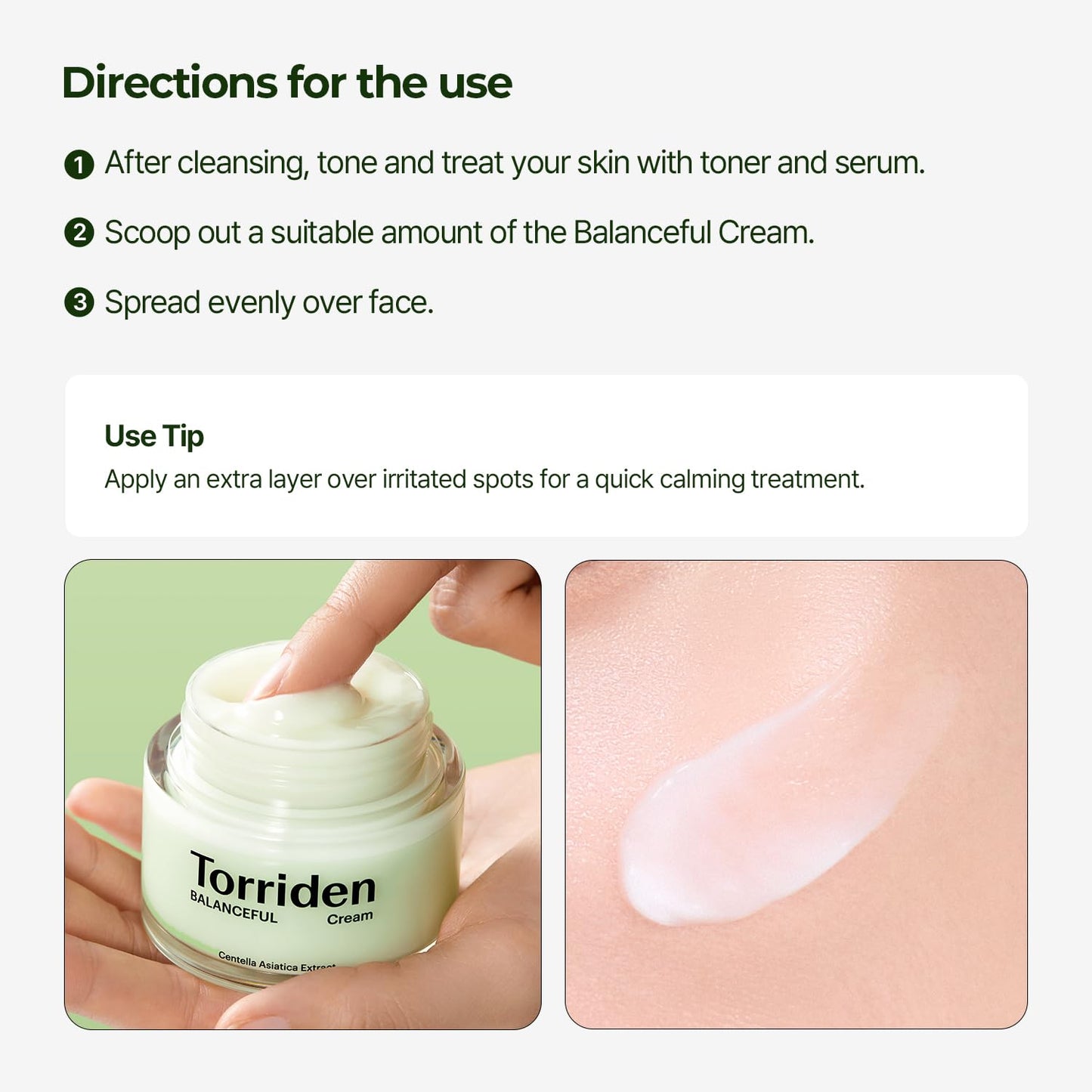 Torriden Balanceful Cica Soothing Cream 80ml