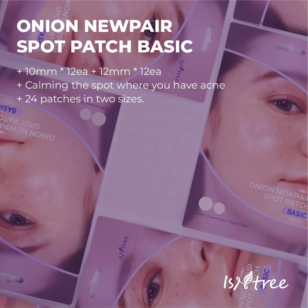 Isntree Onion Newpair Spot Patch [Basic] 120ea(24 X 5)