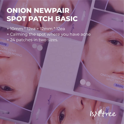 Isntree Onion Newpair Spot Patch [Basic] 120ea(24 X 5)