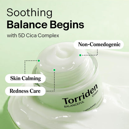 Torriden Balanceful Cica Soothing Cream 80ml