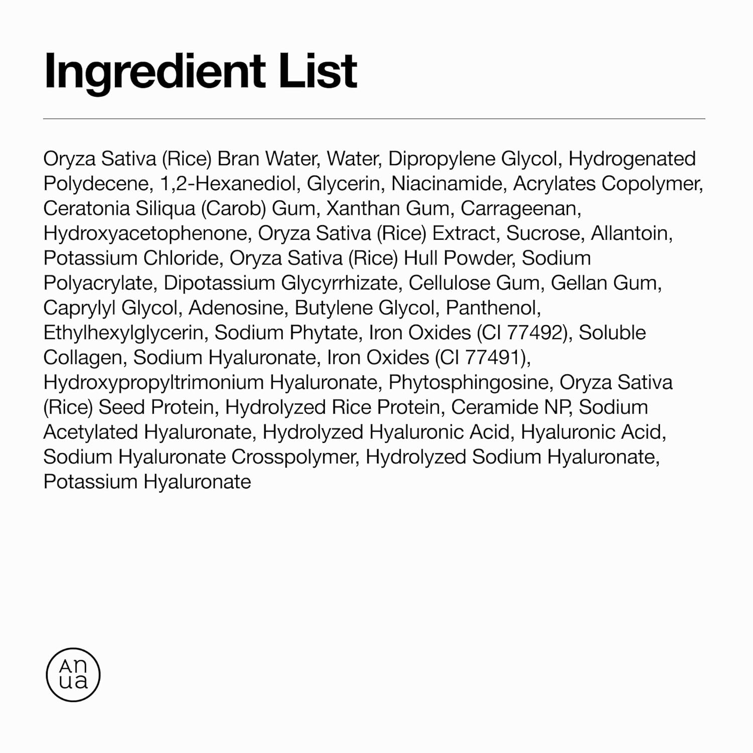 Anua Rice 70 Glow Collagen Mask 38g X 4ea