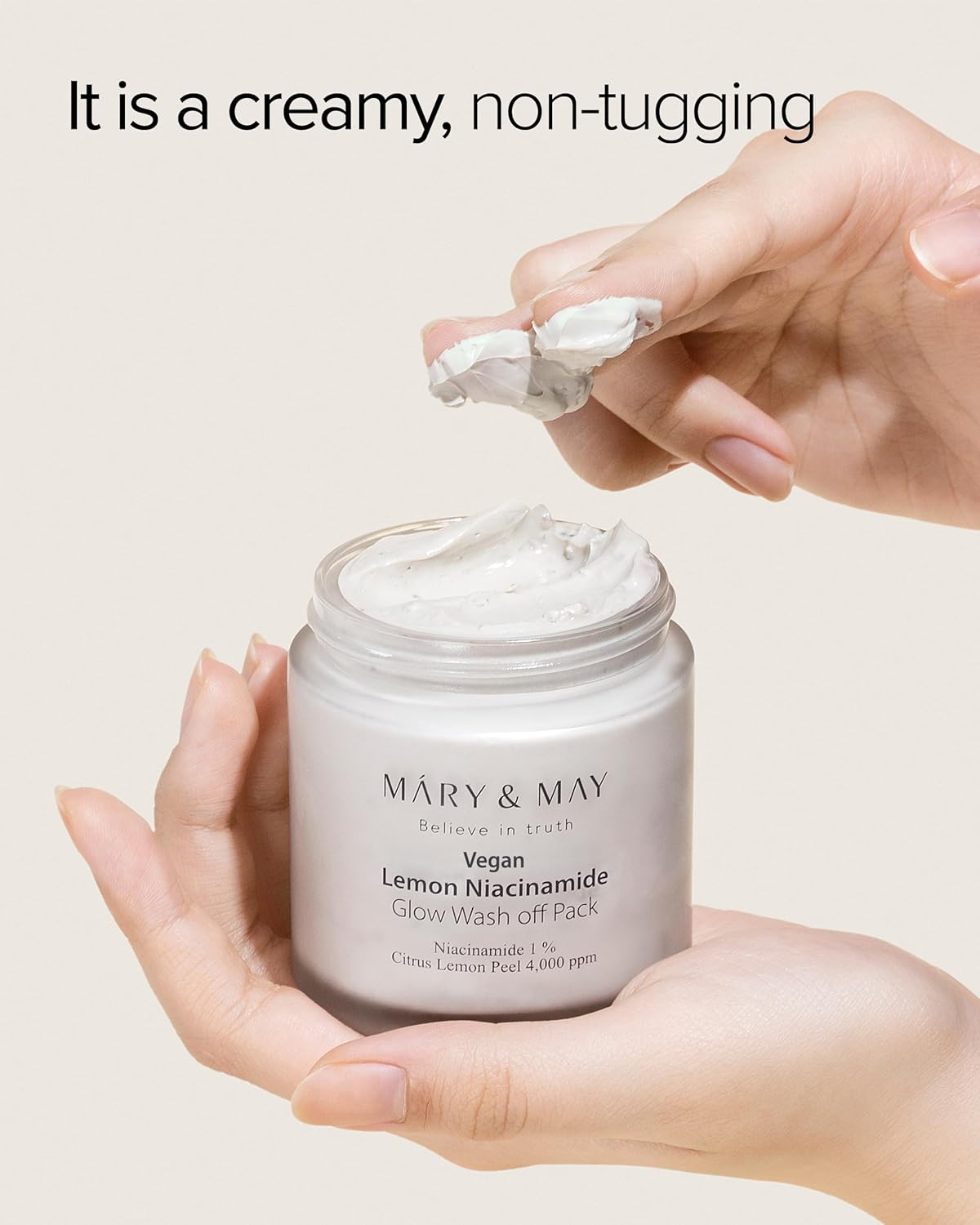 [MARY & MAY] Vegan Lemon Niacinamide Glow Wash off Pack 125g