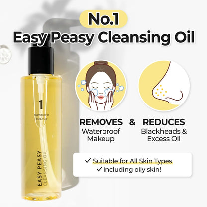 numbuzin No.1 Easy Peasy Cleansing Oil 200ml