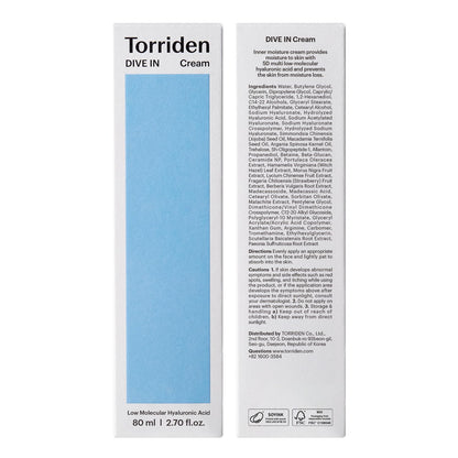 Torriden Dive-In Cream 80ml