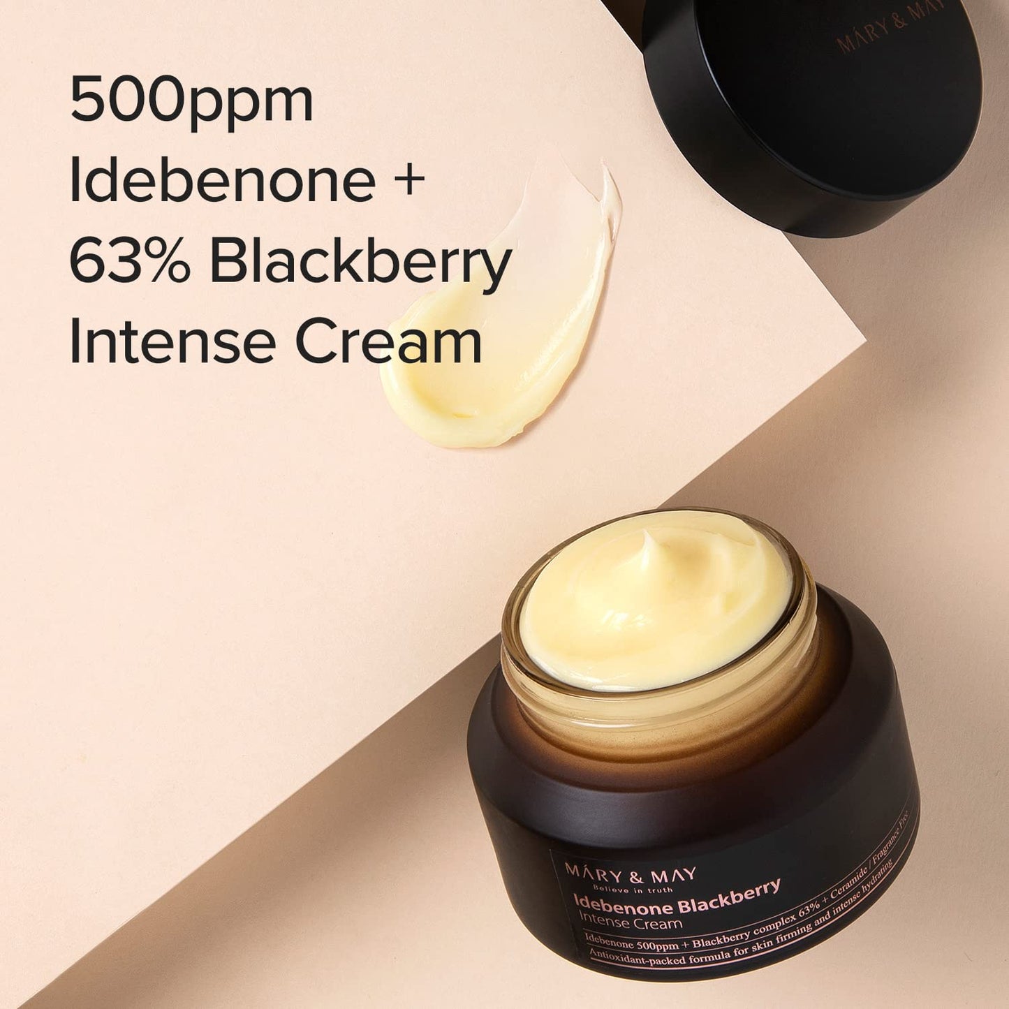 [MARY & MAY] Idebenone + Blackberry Complex Intense Cream 70g