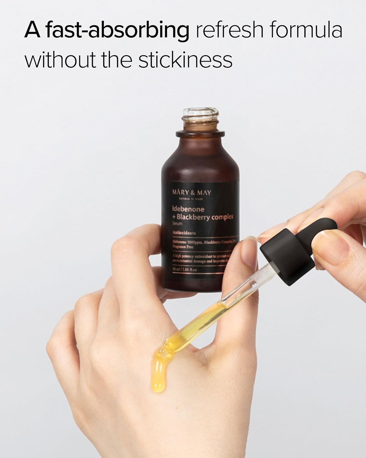 [MARY & MAY] Idebenone + Blackberry Complex Serum 30ml