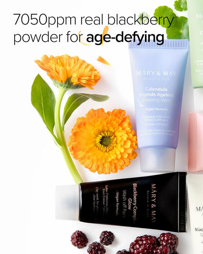 [MARY & MAY] Vegan Blackberry Complex Glow Wash off Pack 30g