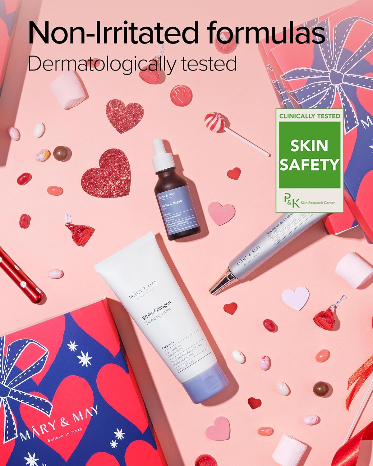 [MARY & MAY] White Collagen Cleansing Foam 150ml