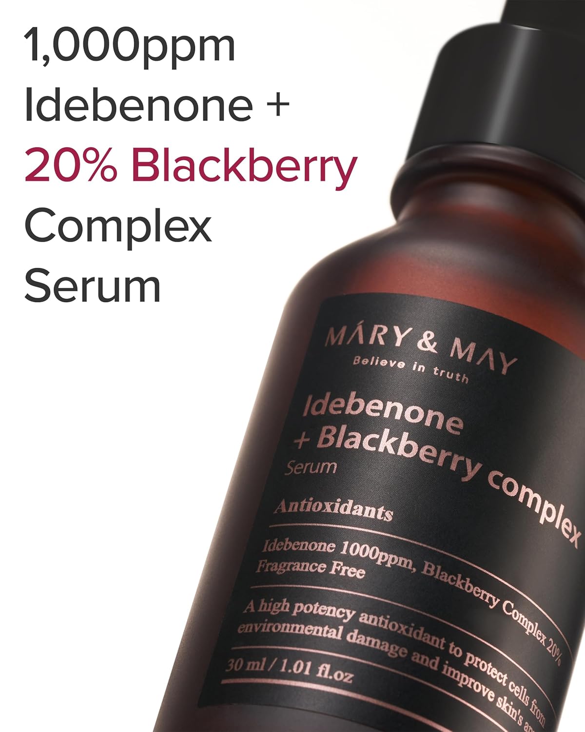 [MARY & MAY] Idebenone + Blackberry Complex Serum 30ml