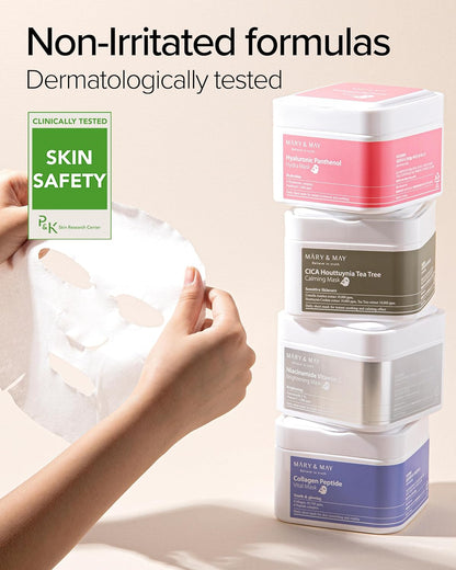 [MARY & MAY] Niacinamide Vitamin C Brightening Mask 400g (30ea)