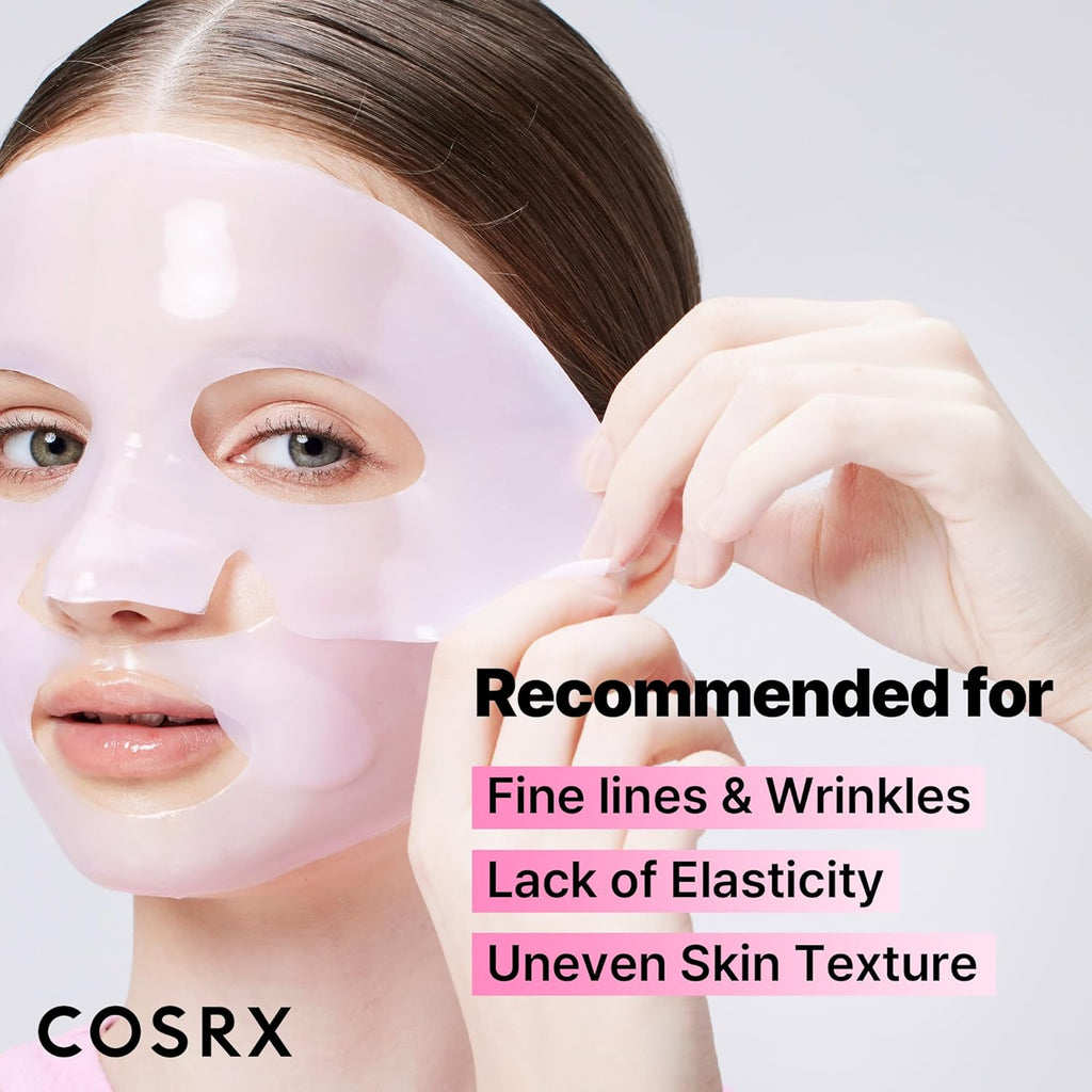 COSRX The Peptide Collagen Lifting Glow Hydrogel Mask 34g X 3ea