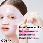 COSRX The Peptide Collagen Lifting Glow Hydrogel Mask 34g X 3ea