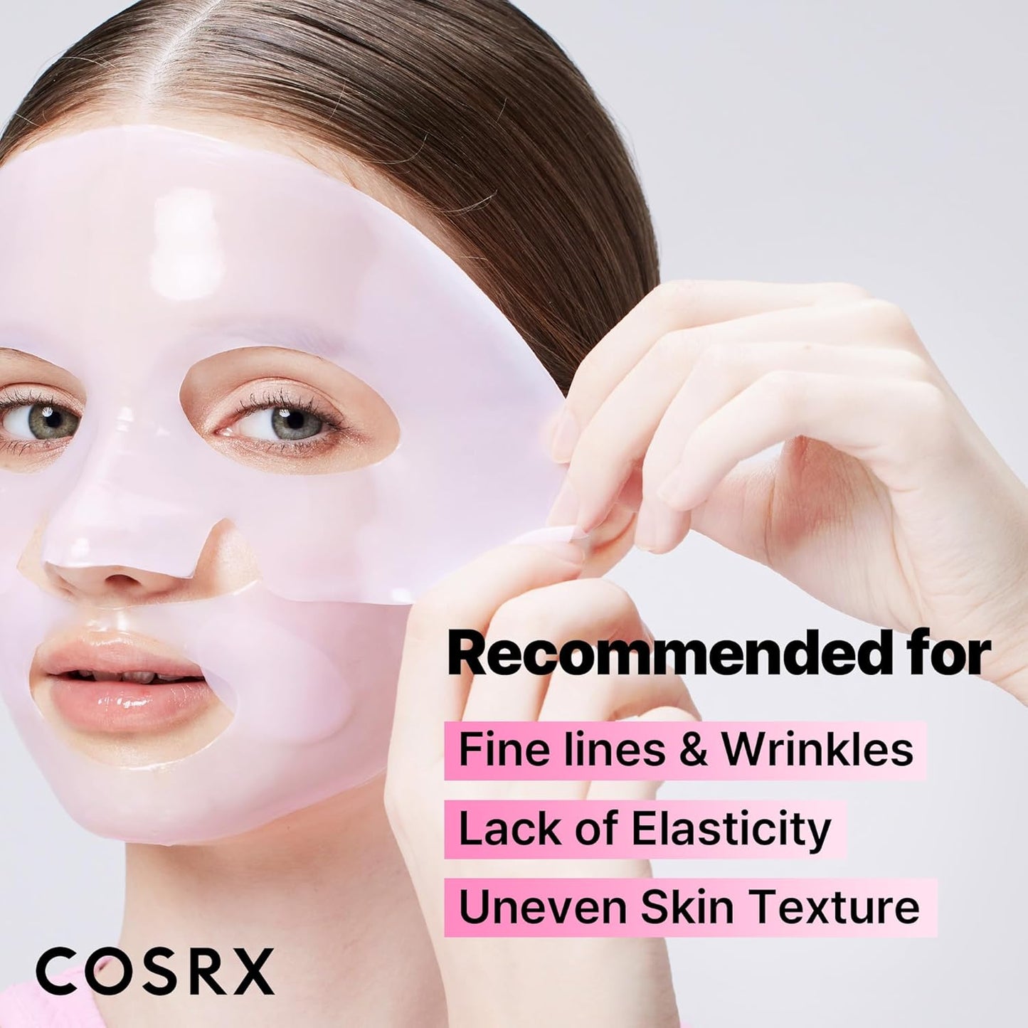 COSRX The Peptide Collagen Lifting Glow Hydrogel Mask 34g X 3ea