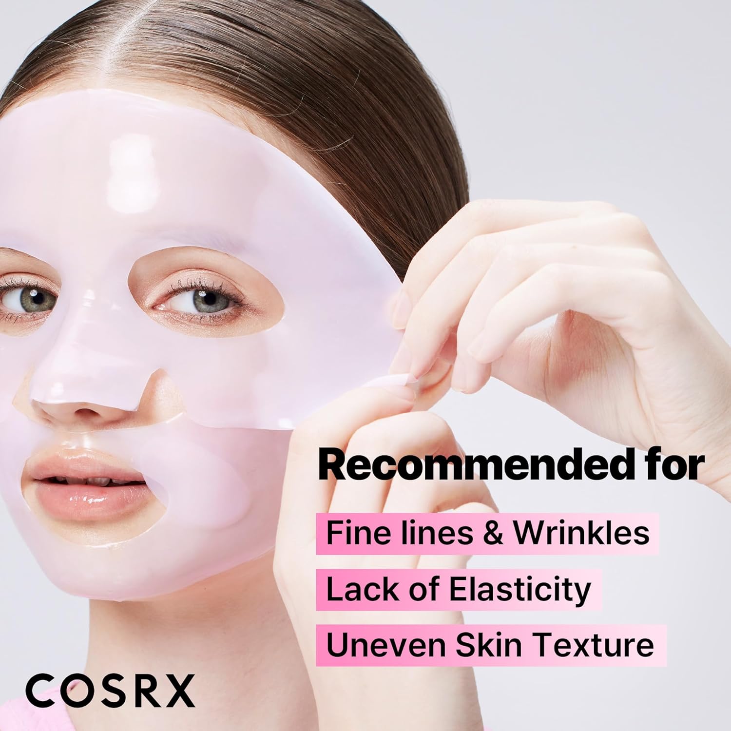 COSRX The Peptide Collagen Lifting Glow Hydrogel Mask 34g X 3ea
