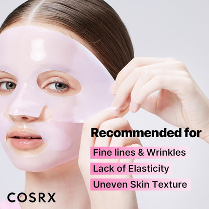 COSRX The Peptide Collagen Lifting Glow Hydrogel Mask 34g X 3ea
