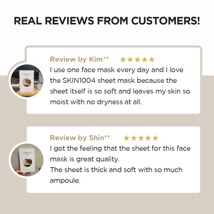 SKIN1004 Madagascar Centella Watergel Sheet Ampoule Mask 25ml*5ea