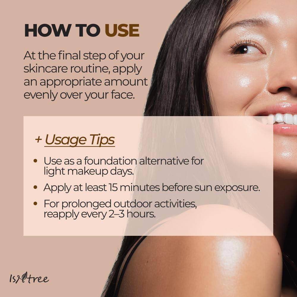 Isntree YAM ROOT MILK TONE UP SUN CREAM 50ml SFP50+ PA++++