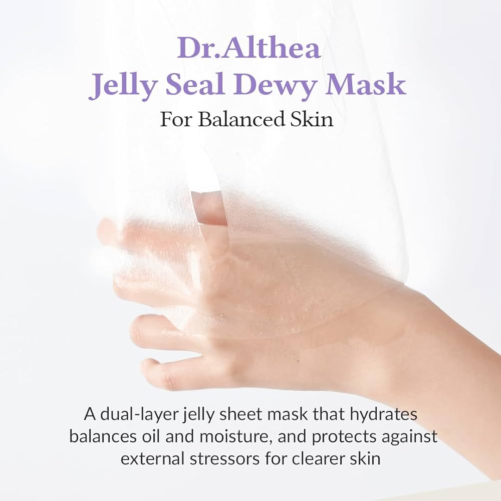 Dr.Althea Jelly Seal Dewy Mask Sheet 28g X 4ea