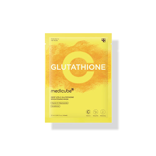 medicube Deep Vita C Glutathione Brightening Mask 27 X 5ea
