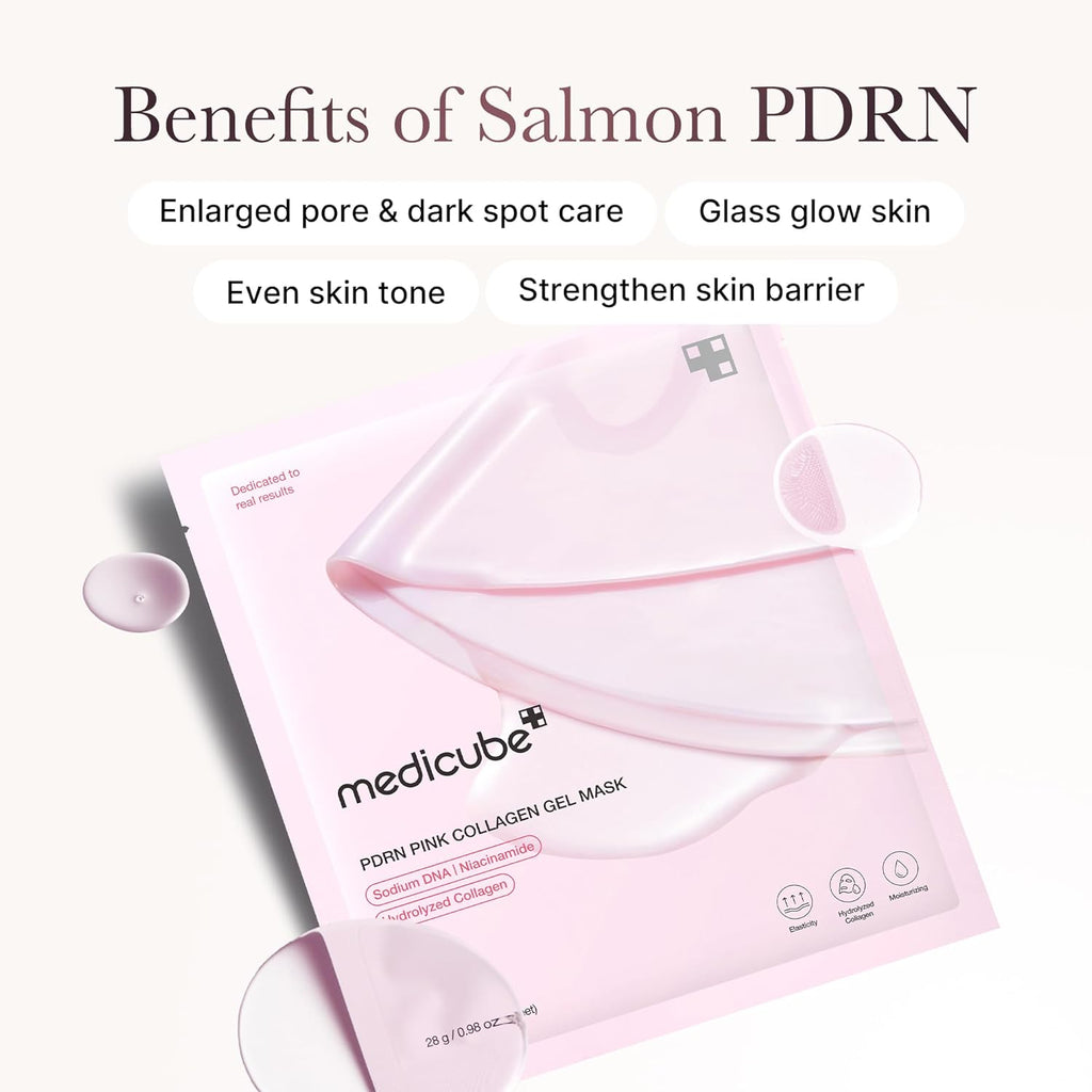 medicube PDRN Pink Collagen Gel Mask 28g X 8ea