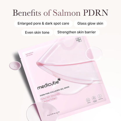 medicube PDRN Pink Collagen Gel Mask 28g X 8ea