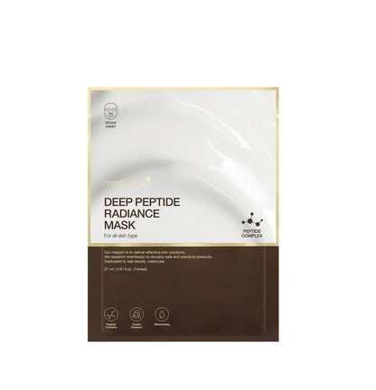 medicube Deep Peptide Radiance Mask 27g X 5ea