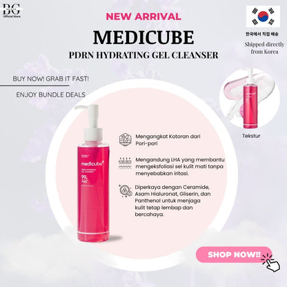 medicube PDRN Gel to Foam Cleanser (PDRN HYDRATING GEL CLEANSER) 200ml