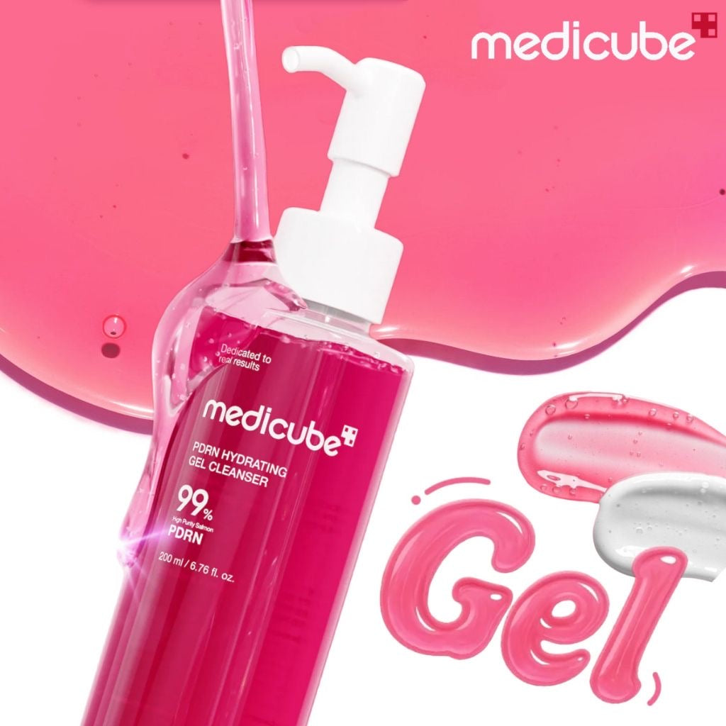 medicube PDRN Gel to Foam Cleanser (PDRN HYDRATING GEL CLEANSER) 200ml