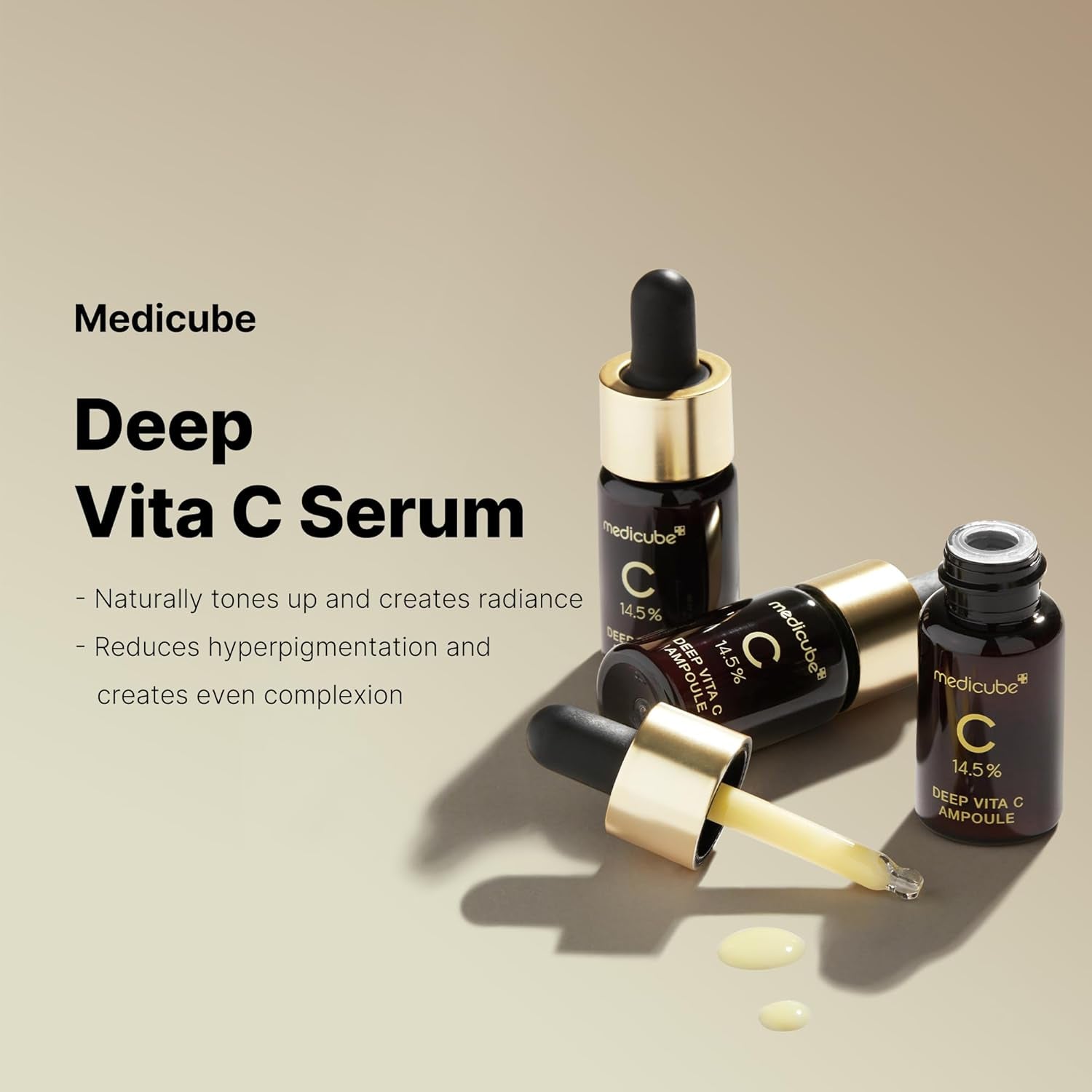 medicube Deep Vita C Ampoule 2.0 (10g x 3ea)