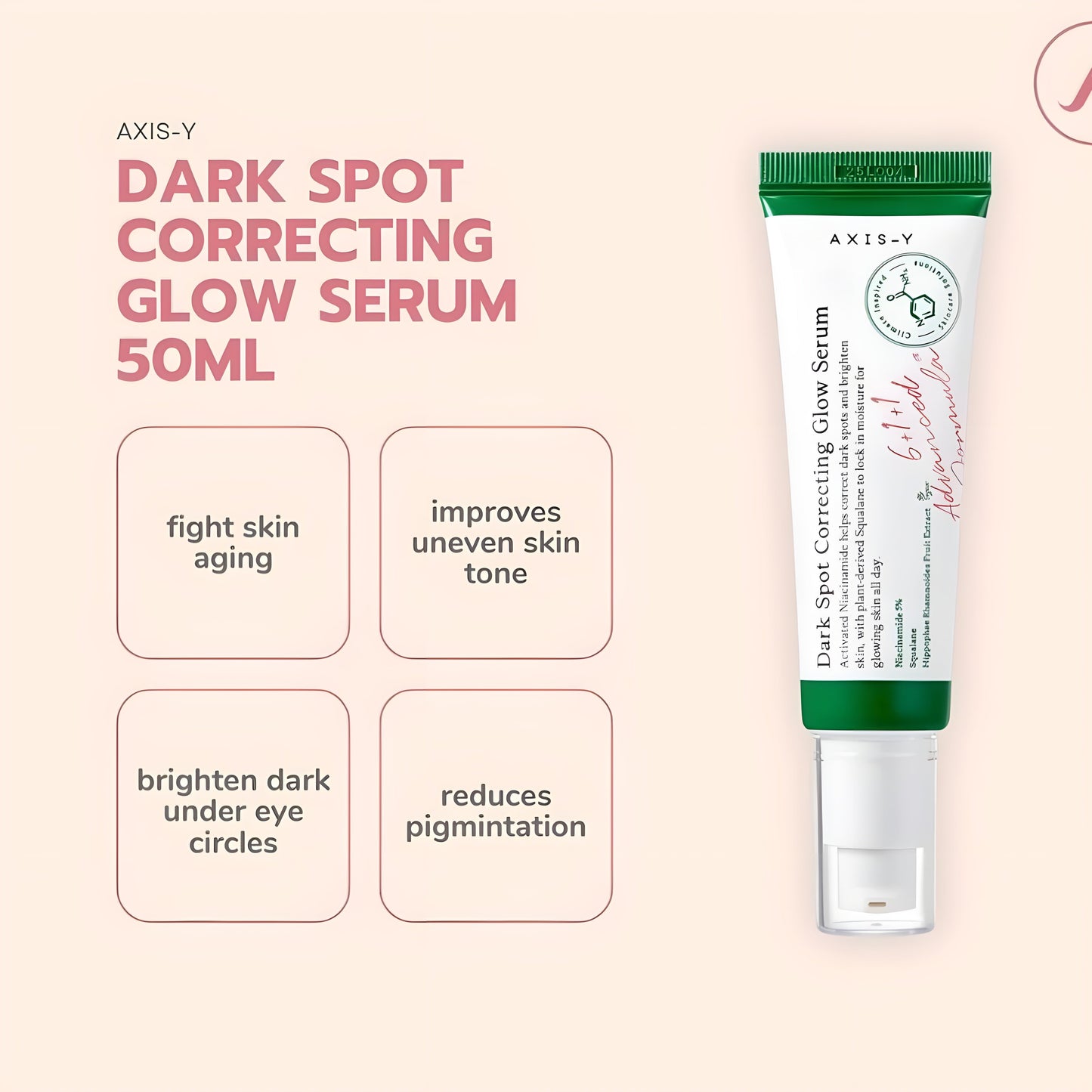 AXIS-Y Dark Spot Correcting Glow Serum 50ml