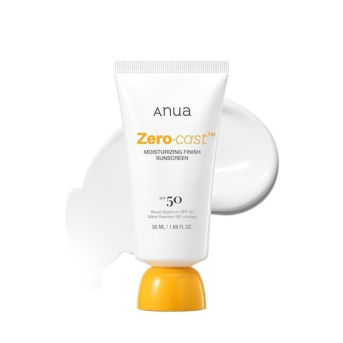 Anua Zero-Cast Moisturizing Finish Sunscreen 50ml