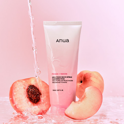 Anua Peach Niacin Spread Cleansing Foam 150ml