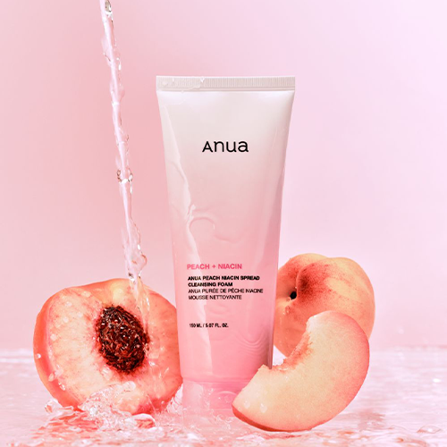 Anua Peach Niacin Spread Cleansing Foam 150ml