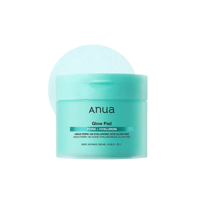 Anua PDRN 100 Hyaluronic Acid Glow Pad 60P/180ml