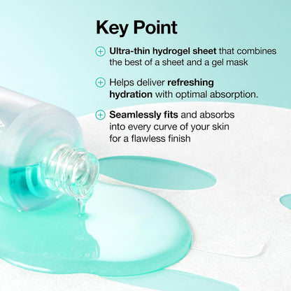 Anua PDRN Hyaluronic Acid Capsule 100 Serum Mask Sheet 23ml*10ea