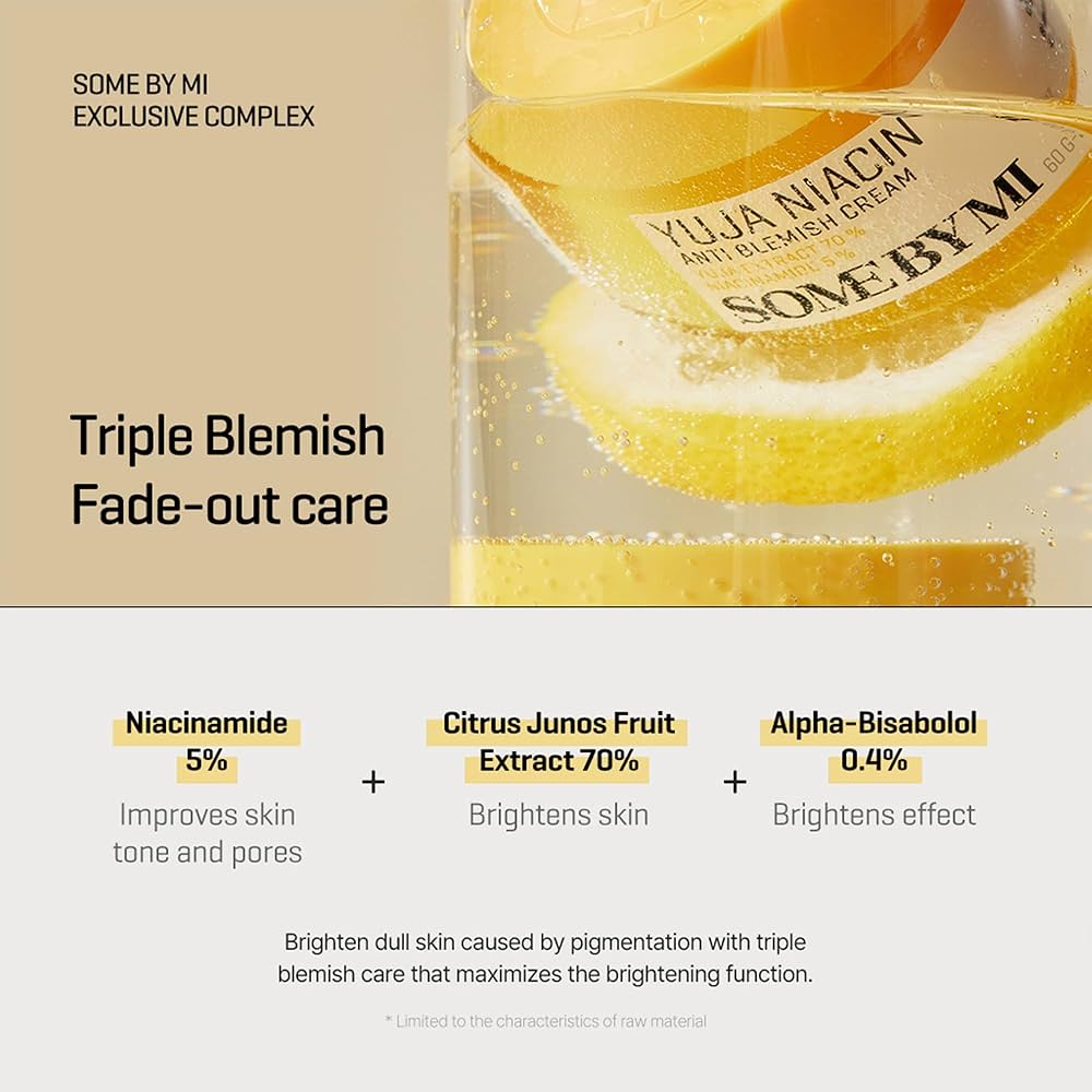 [SOME BY MI] Yuja Niacin Anti Blemish Cream 60g