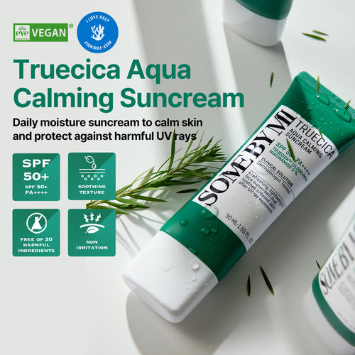 [SOME BY MI] Truecica Aqua Calming Suncream 50+ PA++++ 50ml