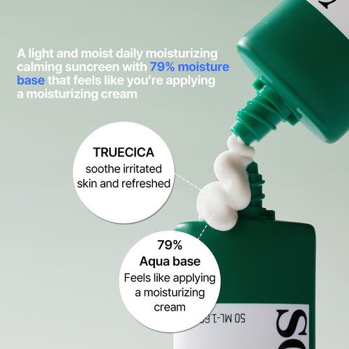 [SOME BY MI] Truecica Aqua Calming Suncream 50+ PA++++ 50ml